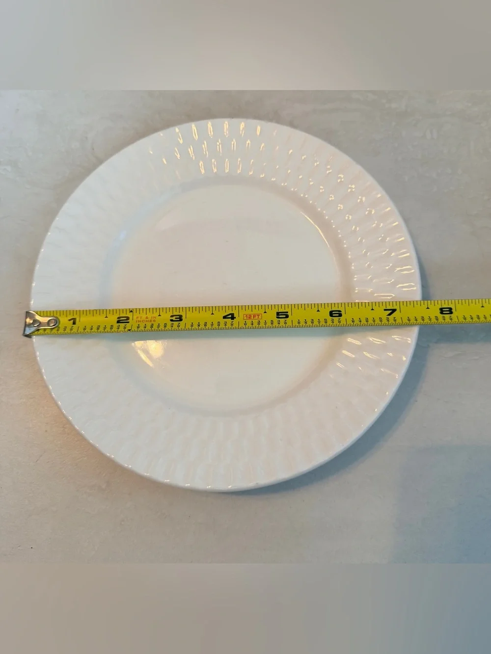 Pfaltzgraff Laurel White Salad Plate 7